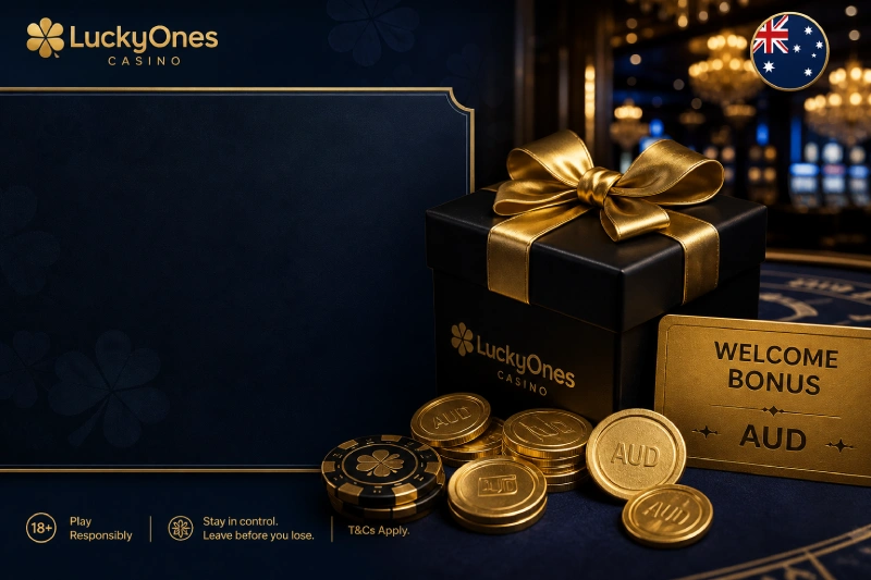 luckyones welcome bonus